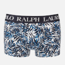 Polo Ralph Lauren Men's Classic Trunk Boxer - Cruise Navy Palm Print