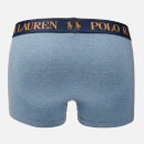 Polo Ralph Lauren Men's Classic Trunk Boxer - Delta Blue Heather