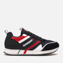 Superdry Men's Fero Runner Style Trainers - Dark Navy/White/True Red