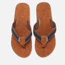 Superdry Men's Cove 2.0 Flip Flops - Tan/Brown/Dark Navy