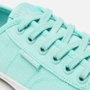 Superdry Women's Low Pro Canvas Trainers - Soft Mint