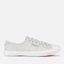 Superdry Women's Low Pro Canvas Trainers - Glacier Grey