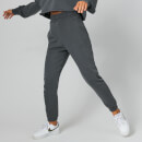 High-Waisted Acid Wash Joggers Melegítőnadrág - Karbon Szürke