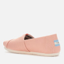TOMS Women's Alpargata Slip-On Pumps - Coral Pink