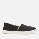 TOMS Women's Alpargata Vegan Cupsole Slip-On Pumps - Black