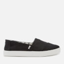 TOMS Men's Alpargata Vegan Cupsole Slip-On Pumps - Black