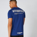 Myprotein Crew Neck Triple Graphic T-Shirt - Marine