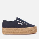 Superga Women's 2790 Cotropew Trainers - Navy