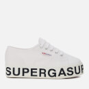 Superga Women's 2790 Cotw Outsole Lettering Trainers - White