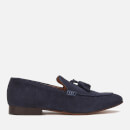 Hudson London Men's Bolton Suede Tassel Loafers - Navy