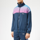Drôle De Monsieur Men's Shaded Satin Track Jacket - Navy