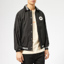 Drôle de Monsieur Men's NFPM Varsity Jacket - Black