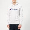 Champion Men's Script Overhead Hoodie - White