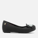 Mini Melissa Kids' Ultragirl Cat Ballet Flats - Black