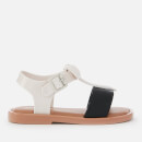 Mini Melissa Toddlers' Mini Mar Lace Sandals - White Contrast