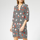 Whistles Women's Lola Confetti Floral Print Dress - Black/Multi