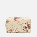 Coach Women's Beechwood Floral Print Small Nylon Cosmetic Case - Beechwood Floral Bundle