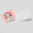 I'd Run Through A Field Of Wheat With You Square Greetings Card (14.8cm x 14.8cm)