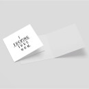 I Fucking Love You Square Greetings Card (14.8cm x 14.8cm)