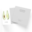 Let's Avo-Cuddle Square Greetings Card (14.8cm x 14.8cm)