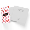 Happy Valentine's Day Square Greetings Card (14.8cm x 14.8cm)