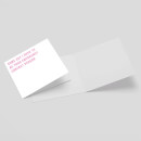 Some Day I Hope To Be Your Emergency Contact Person Square Greetings Card (14.8cm x 14.8cm)