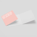 Valentine's Card Commitment Square Greetings Card (14.8cm x 14.8cm)