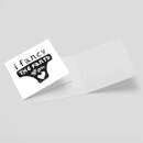 I Fancy The Pants Off You Square Greetings Card (14.8cm x 14.8cm)
