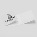 You Are Such A Perfect Little Arrangement Of Atoms Square Greetings Card (14.8cm x 14.8cm)