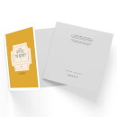 Love Token Square Greetings Card (14.8cm x 14.8cm)