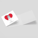 Kanye Be My Valentine? Square Greetings Card (14.8cm x 14.8cm)