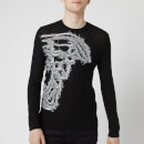 Versace Collection Men's Knit Jumper - Black/White