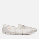 Swims Men's Stride Lace Loafers - White/Alloy
