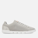 Swims Men's Breeze Tennis Knit Trainers - Light Grey/White
