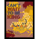 The Lion King (Can't Wait to be King) 30 x 40cm Print