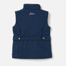 Joules Girls' Jilly Quilted Gilet - Navy