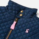 Joules Girls' Jilly Quilted Gilet - Navy