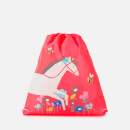 Joules Girls' Active Bag - Pink Horse