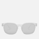 Moncler Men's Square Acetate Sunglasses - Crystal/Smoke