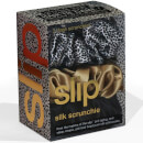 Slip Silk Large Scrunchies - Leopard/Gold/Black (Pack of 3)