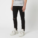 Balmain Men's Embroidery Slim Jeans - Noir