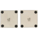 Sass & Belle Set of 2 Blue Floral Tea Makes Everything Better Coasters