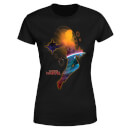 Captain Marvel Nebula Flight Women's T-Shirt - Black