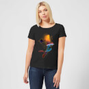 Captain Marvel Nebula Flight Women's T-Shirt - Black