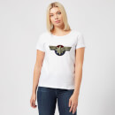 Captain Marvel Chest Emblem Women's T-Shirt - White
