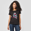 Captain Marvel Neon Warrior Women's T-Shirt - Black