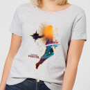 Captain Marvel Nebula Flight Women's T-Shirt - Grey