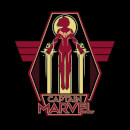 Captain Marvel Flying Warrior Women's T-Shirt - Black