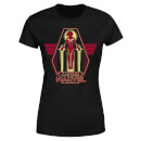Captain Marvel Flying Warrior Women's T-Shirt - Black