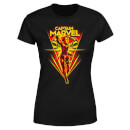 Captain Marvel Freefall Women's T-Shirt - Black